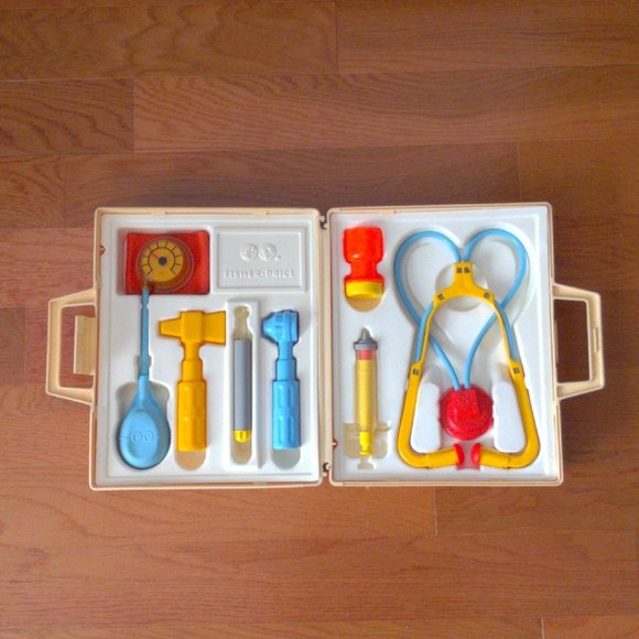 Fisher-Price Other - Fisher-Price Medical Kit Kid Doctor Nurse Toy Vintage 1977